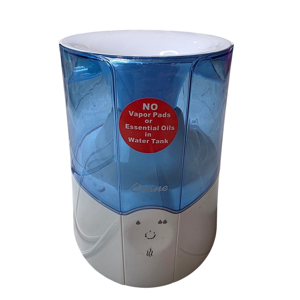 Crane EE-5202 Warm Mist Humidifier Inhaler Blue White 330W 120V Home‎ Office Z4